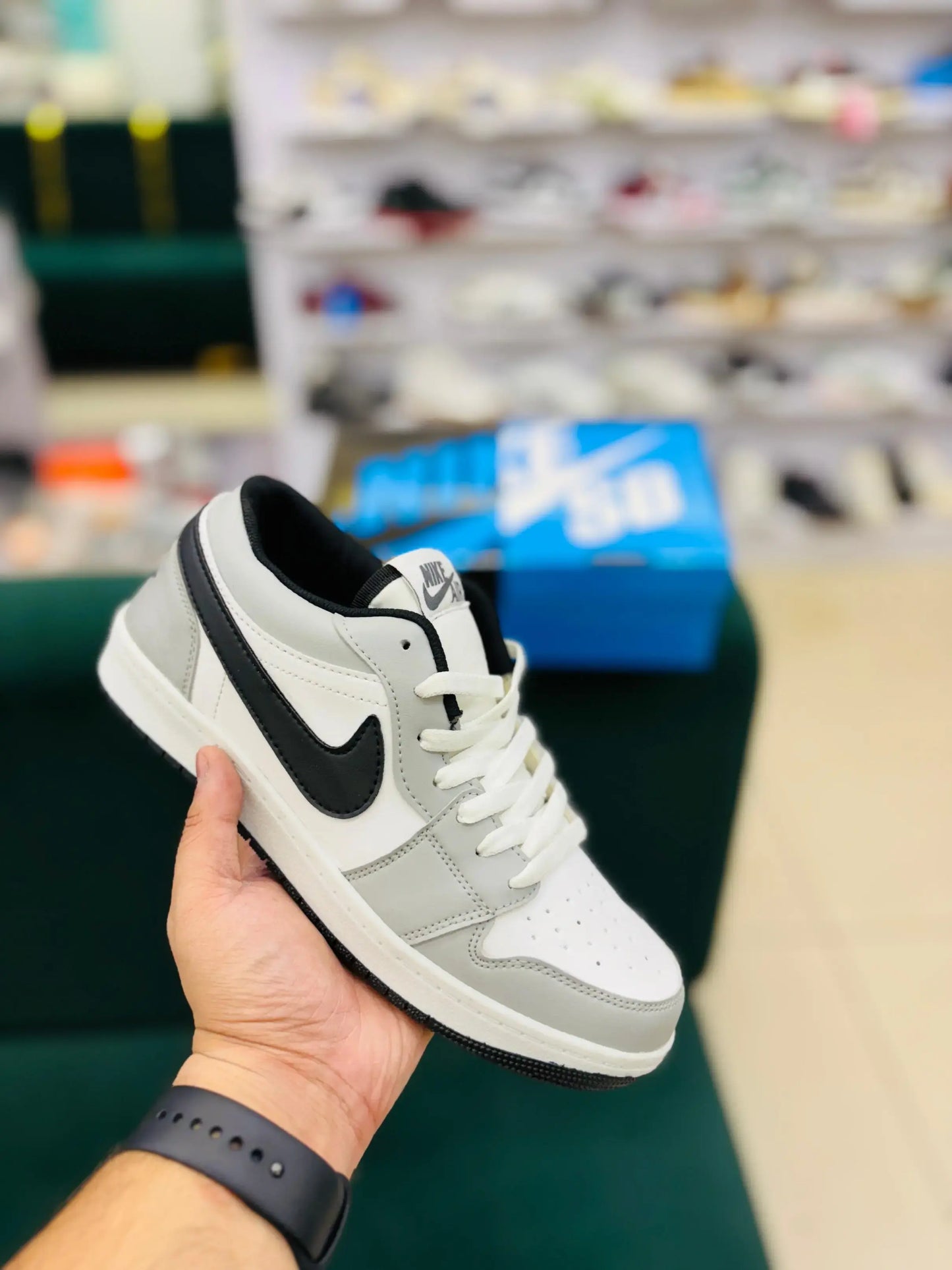 Nike - Dunk Jordan Grey And Black